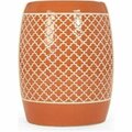 D2D Technologies 14.25 x 18 x 14.25 in. Gable Garden Stool Orange D23283923